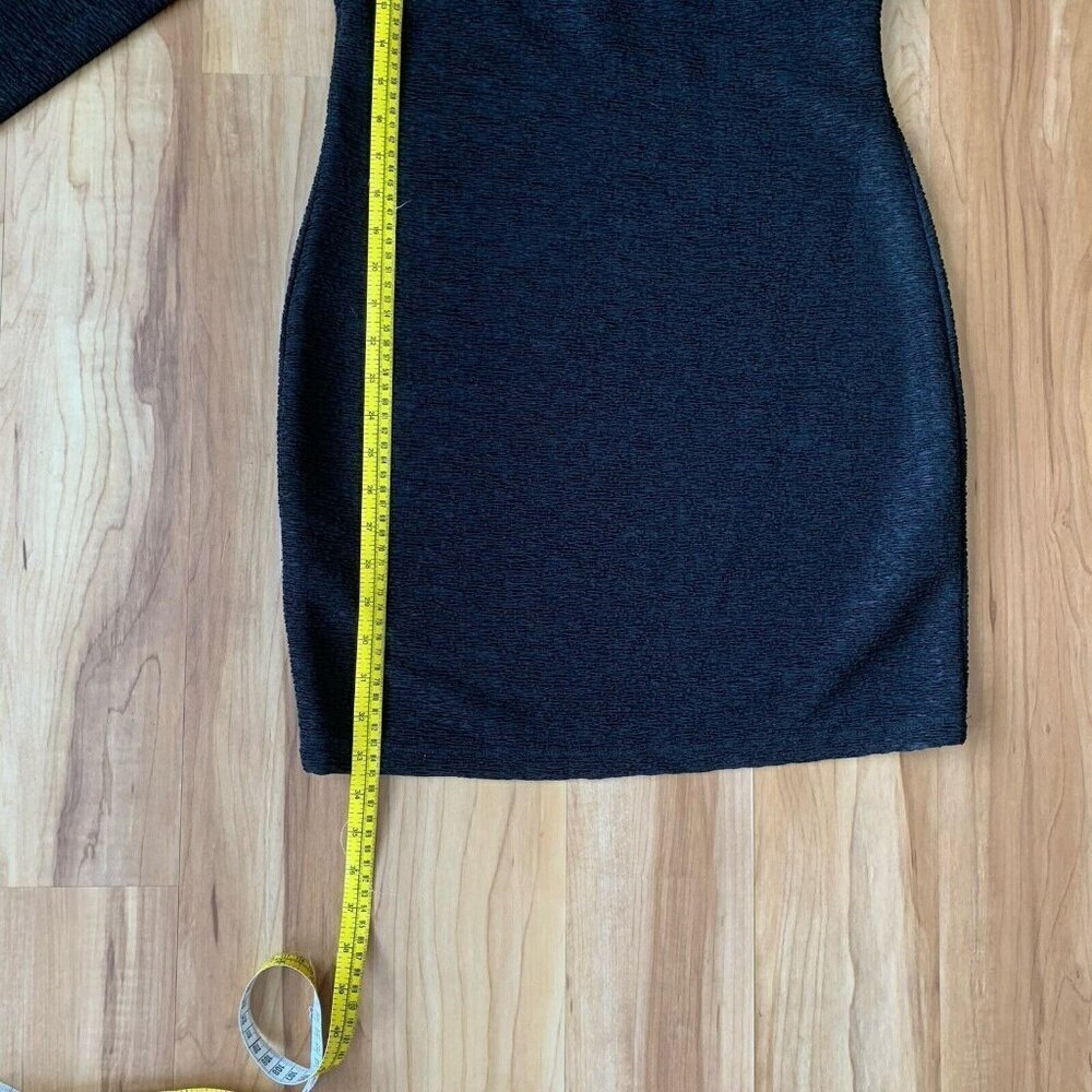 BCBGeneration Medium Black Bodycon One Shoulder C… - image 8